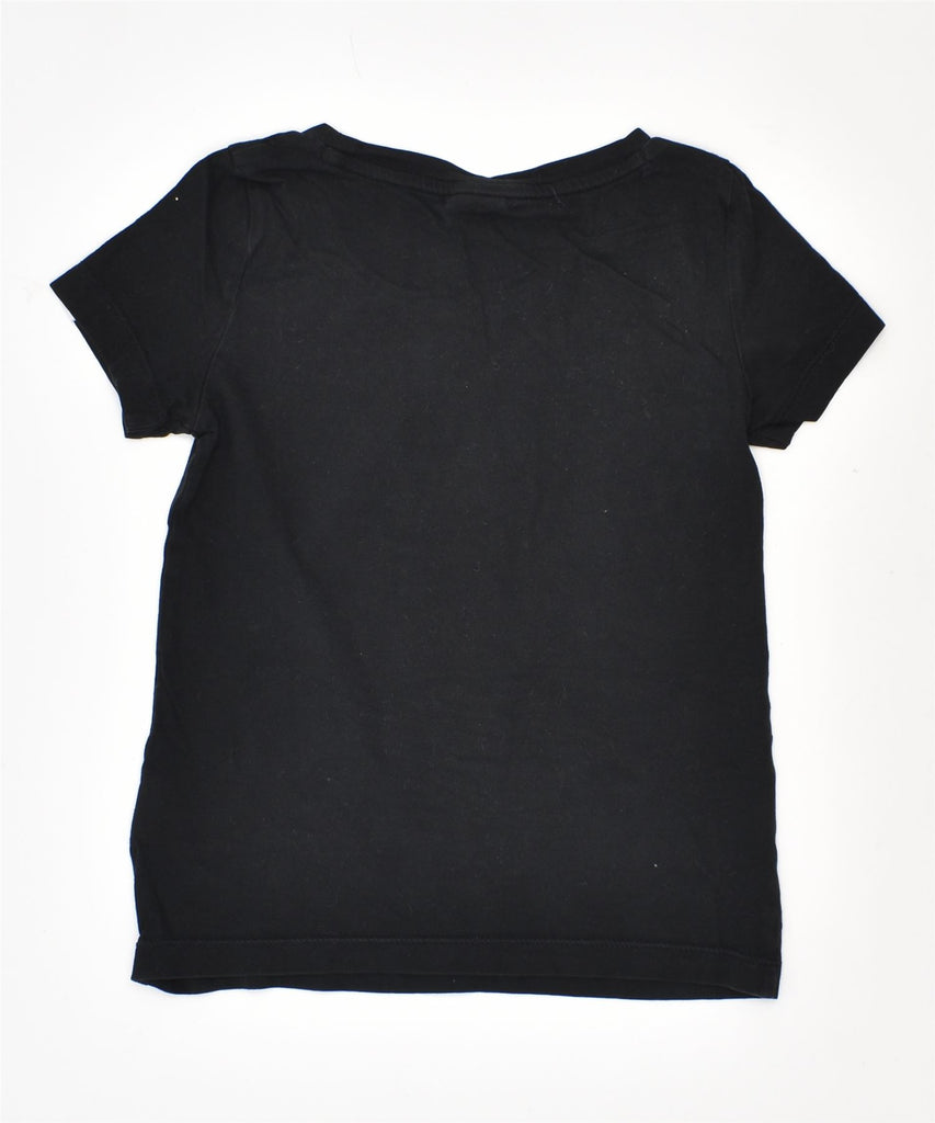 PUMA Girls Graphic T-Shirt Top 5-6 Years Black | Vintage | Thrift | Second-Hand | Used Clothing | Messina Hembry 