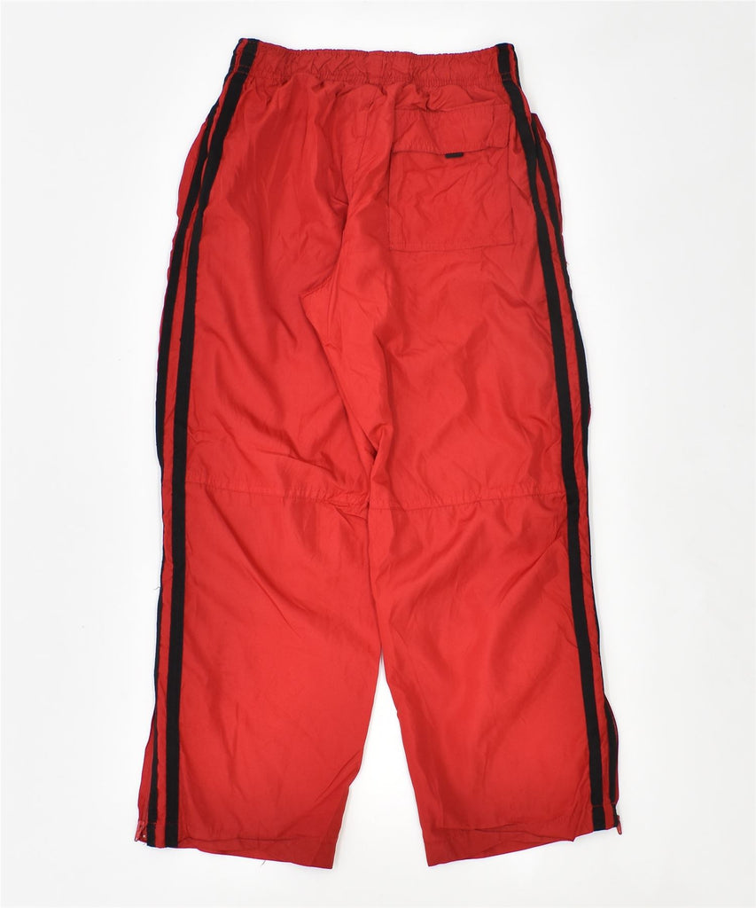 STARTER Boys Tracksuit Trousers 7-8 Years Medium Red Polyester Sports | Vintage | Thrift | Second-Hand | Used Clothing | Messina Hembry 