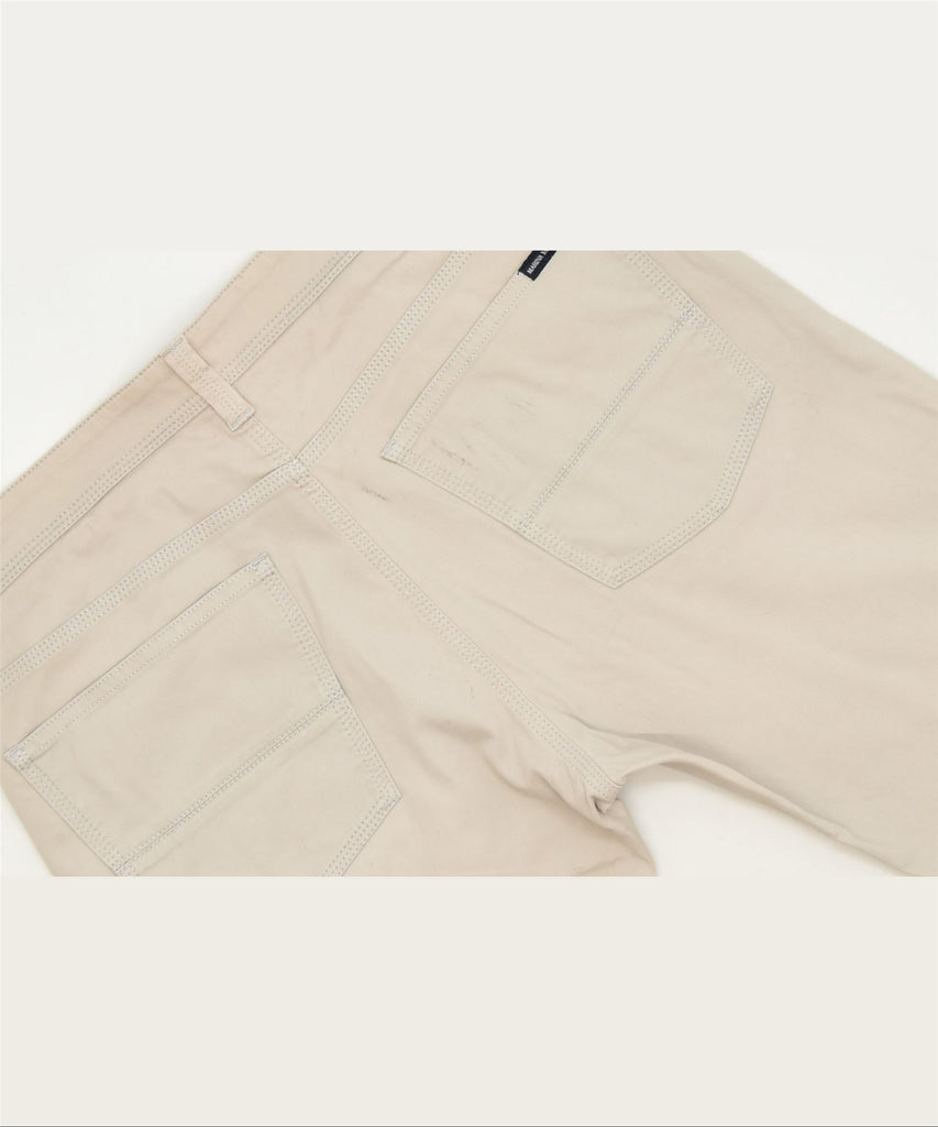 MARINA YACHTING Mens Slim Casual Trousers W32 L30 Beige Classic | Vintage | Thrift | Second-Hand | Used Clothing | Messina Hembry 