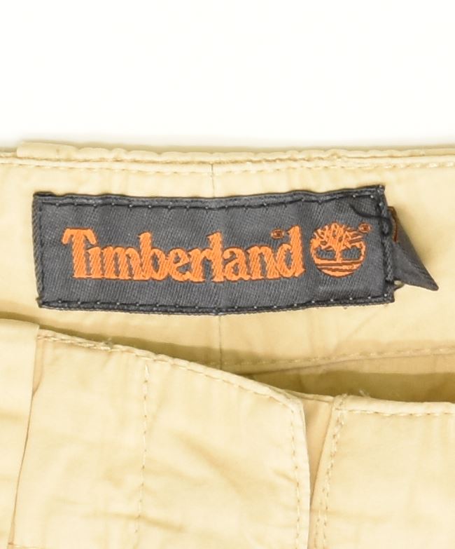 TIMBERLAND Womens Capri Trousers W30 L21 Beige Cotton | Vintage | Thrift | Second-Hand | Used Clothing | Messina Hembry 