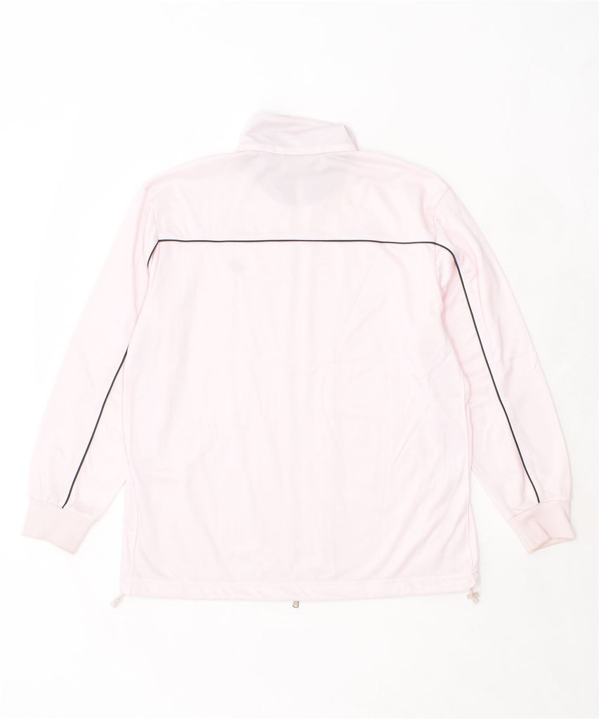 LOTTO Womens Tracksuit Top Jacket UK 20 2XL Pink Polyester | Vintage | Thrift | Second-Hand | Used Clothing | Messina Hembry 