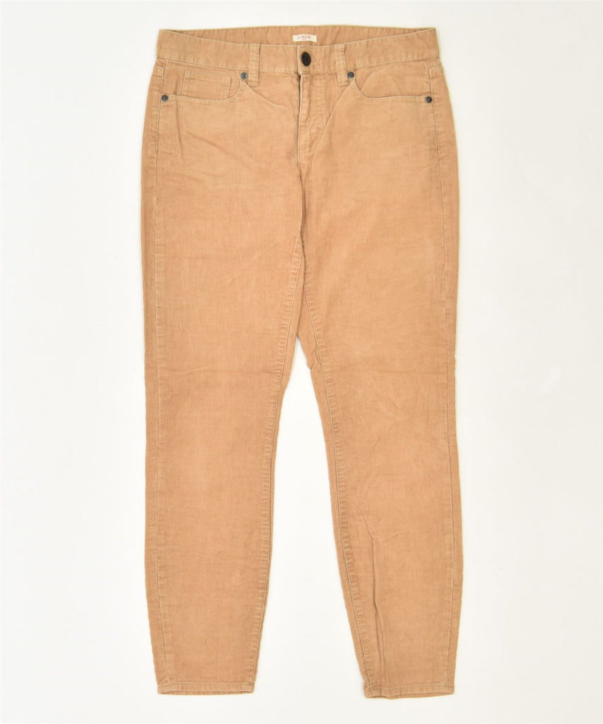 J. CREW Womens Slim Corduroy Trousers W31 L28 Brown Cotton | Vintage | Thrift | Second-Hand | Used Clothing | Messina Hembry 