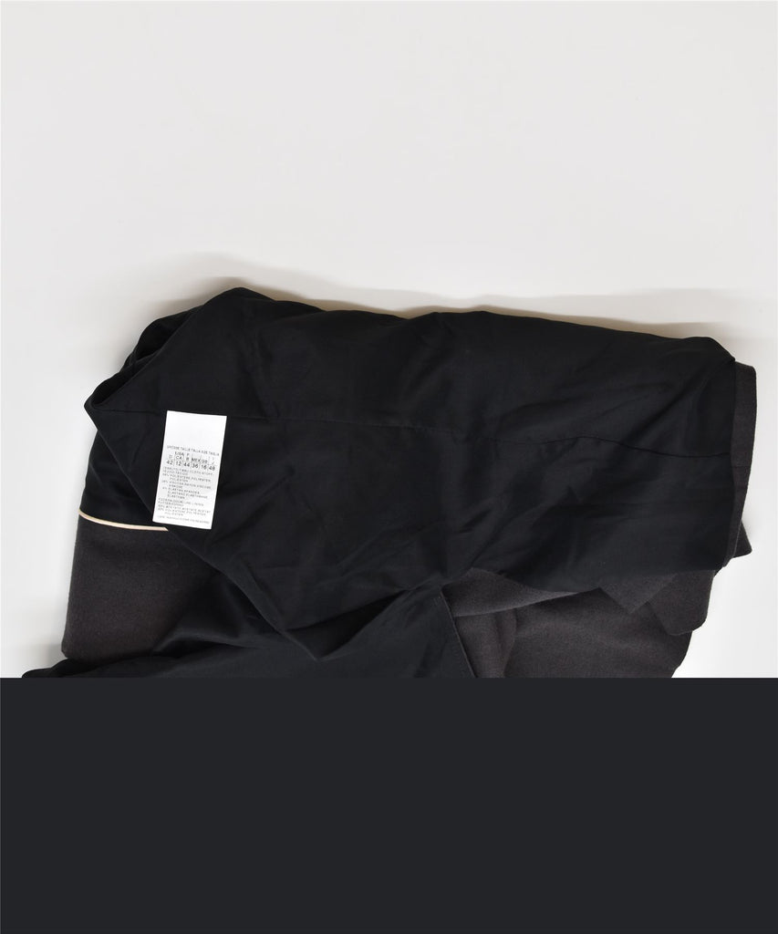 MARELLA Womens 2 Button Blazer Jacket UK 16 Large Grey Polyester | Vintage | Thrift | Second-Hand | Used Clothing | Messina Hembry 