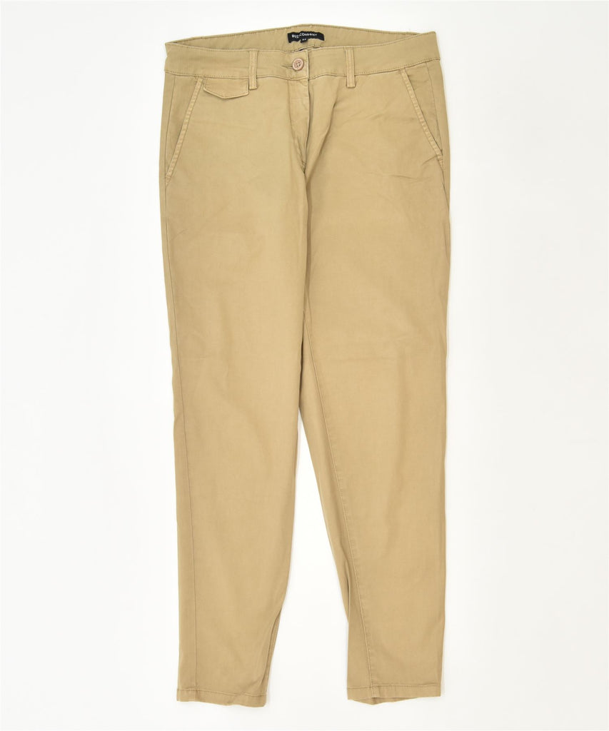 BEST COMPANY Womens Slim Chino Trousers IT 44 Medium W32 L28 Beige | Vintage | Thrift | Second-Hand | Used Clothing | Messina Hembry 