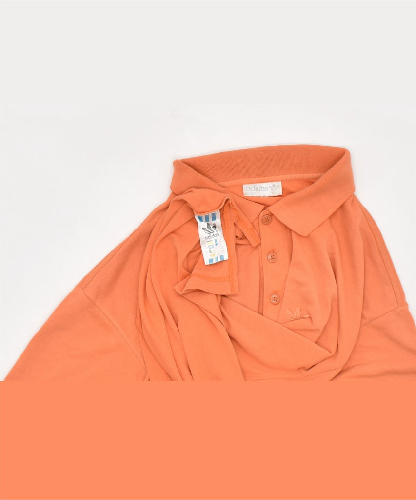 ADIDAS Mens Polo Shirt UK 42/44 Large Orange Cotton Vintage | Vintage | Thrift | Second-Hand | Used Clothing | Messina Hembry 