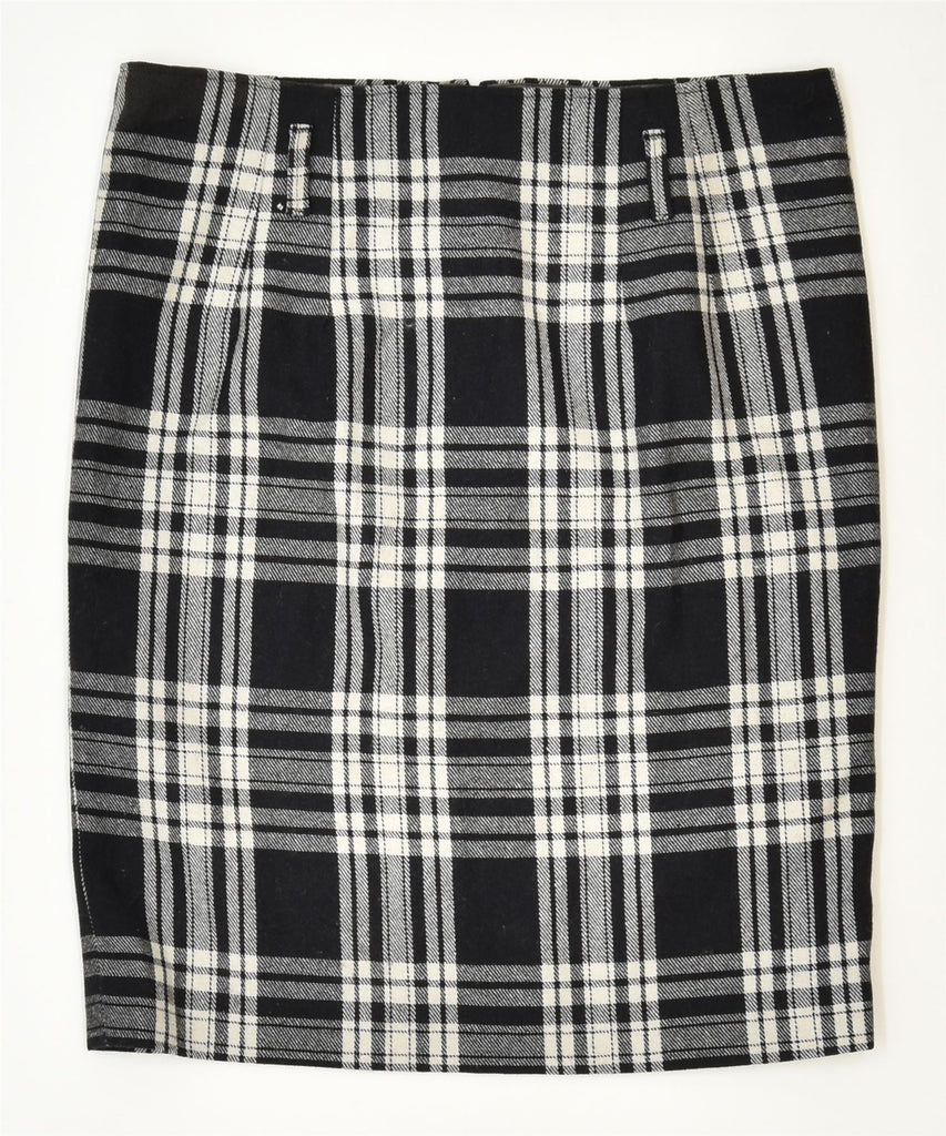 VINTAGE Womens Mini Skirt W30 Medium Black Check | Vintage | Thrift | Second-Hand | Used Clothing | Messina Hembry 