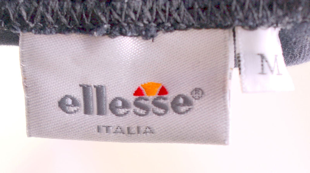 ELLESSE Girls Capri Leggings 9-10 Years Medium Black Cotton - Second Hand & Vintage Designer Clothing - Messina Hembry