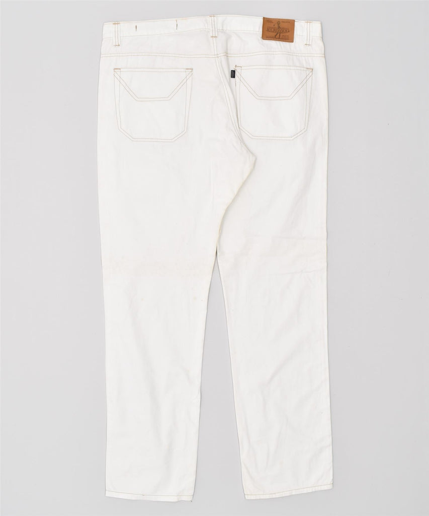 JECKERSON Womens Straight Jeans W40 L32 Off White | Vintage | Thrift | Second-Hand | Used Clothing | Messina Hembry 