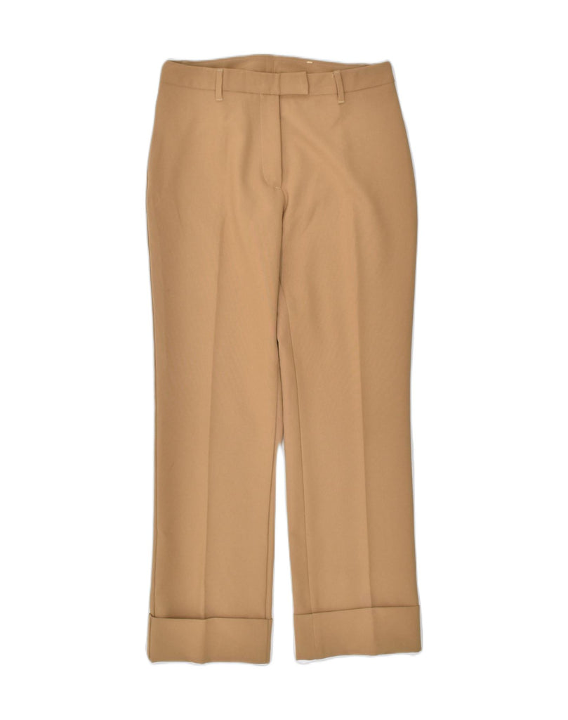 BENETTON Womens Straight Casual Trousers IT 42 Medium W28 L28 Beige | Vintage | Thrift | Second-Hand | Used Clothing | Messina Hembry 