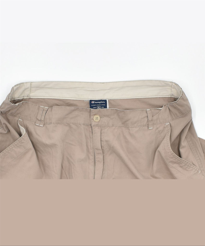 CHAMPION Mens Chino Shorts XL W38 Beige Cotton | Vintage | Thrift | Second-Hand | Used Clothing | Messina Hembry 