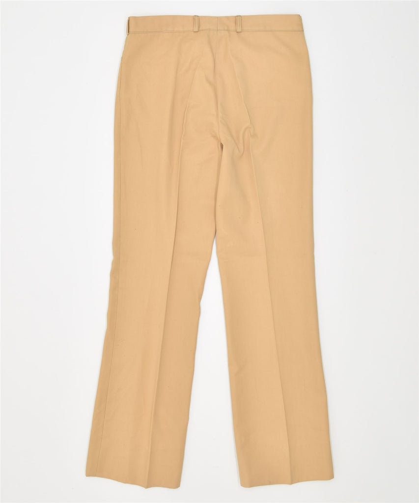 VINTAGE Womens Straight Casual Trousers W34 L32 Beige | Vintage | Thrift | Second-Hand | Used Clothing | Messina Hembry 