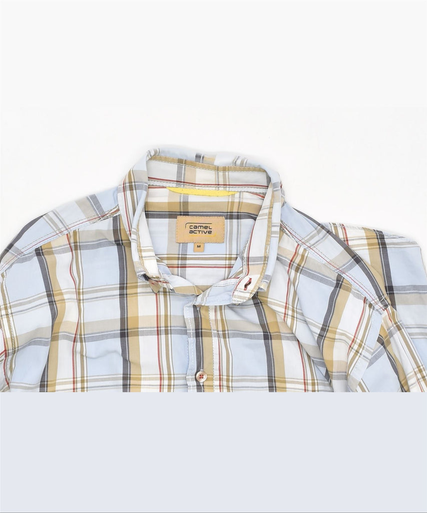 CAMEL ACTIVE Mens Shirt Medium Multicoloured Check | Vintage | Thrift | Second-Hand | Used Clothing | Messina Hembry 