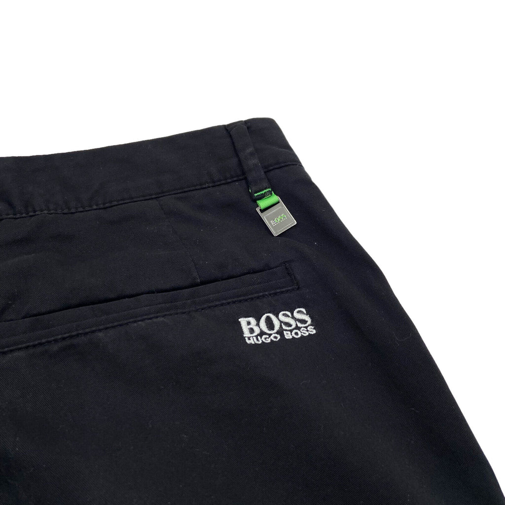 Hugo Boss Black Cotton Chino Trousers | Vintage Luxury High End Designer VTG | Vintage Messina Hembry | Thrift | Second-Hand Messina Hembry | Used Clothing | Messina Hembry 