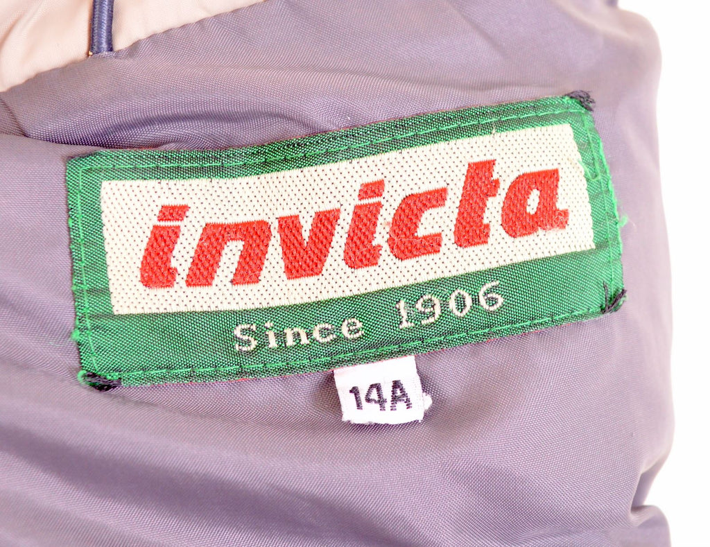 INVICTA Boys Padded Jacket 13-14 Years Khaki Nylon - Second Hand & Vintage Designer Clothing - Messina Hembry