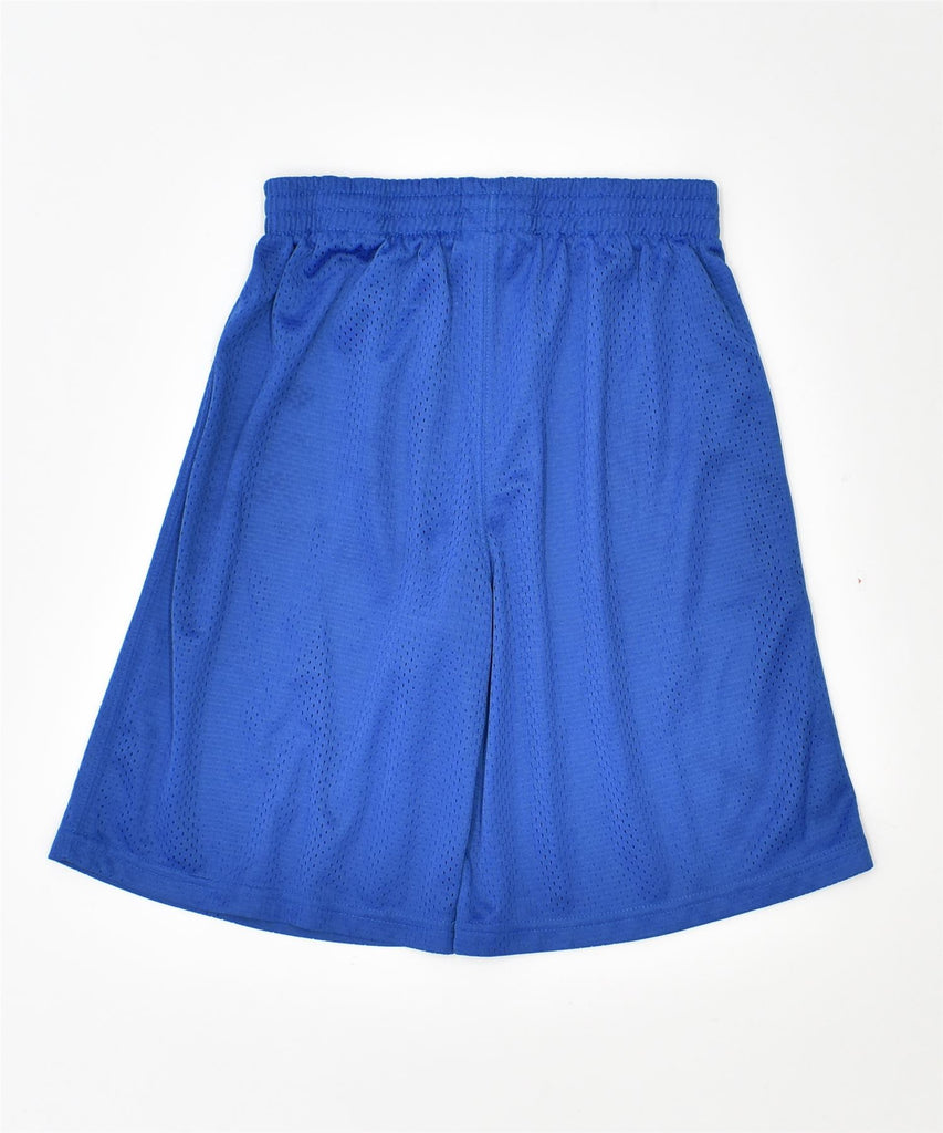 RUSSELL ATHLETIC Boys Sport Shorts 13-14 Years Blue Polyester | Vintage | Thrift | Second-Hand | Used Clothing | Messina Hembry 