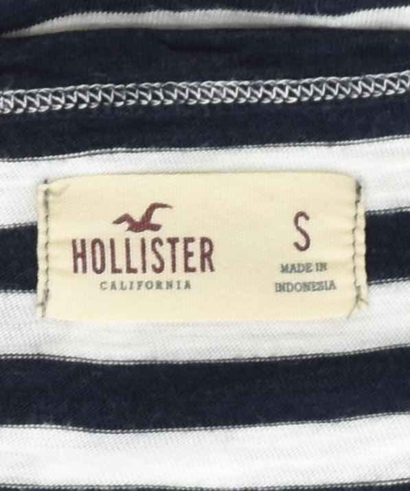 HOLLISTER Womens Oversized T-Shirt Top UK 10 Small Navy Blue Cotton | Vintage | Thrift | Second-Hand | Used Clothing | Messina Hembry 