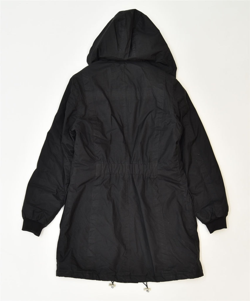 NORTH SAILS Womens Hooded Windbreaker Jacket UK 10 Small Black Winter | Vintage | Thrift | Second-Hand | Used Clothing | Messina Hembry 