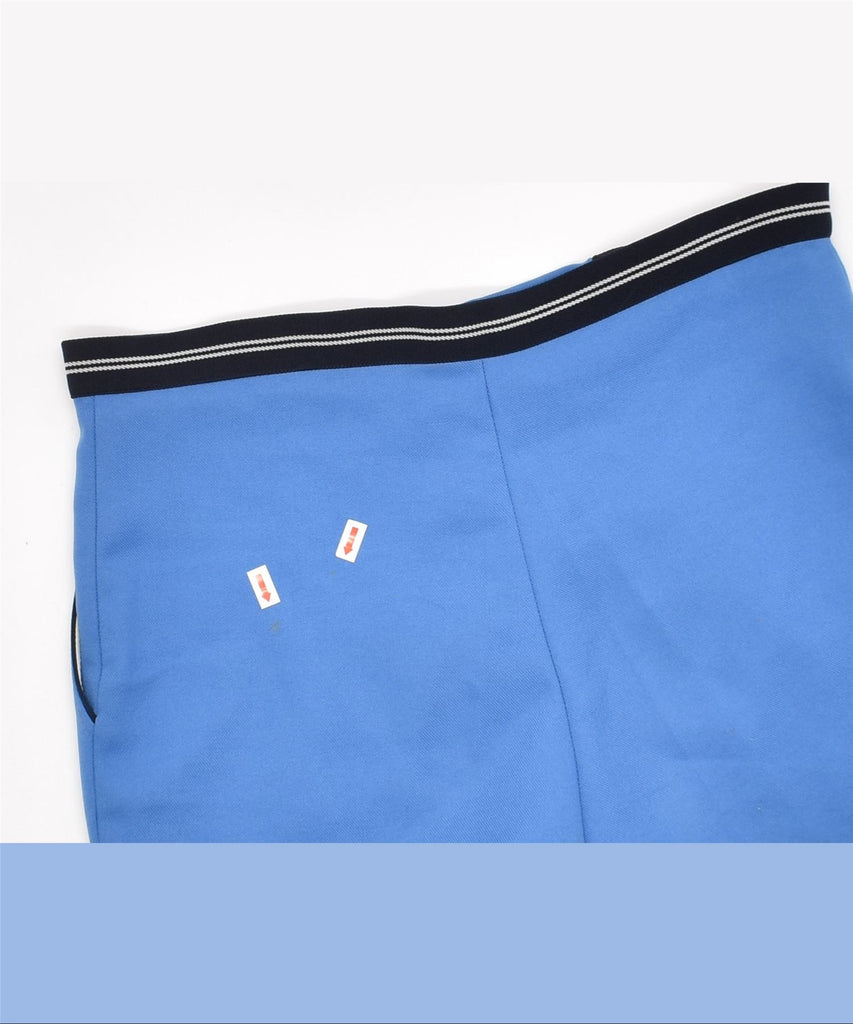 CAMPAGNOLO Mens Sport Shorts IT 46 Small Blue Polyester | Vintage | Thrift | Second-Hand | Used Clothing | Messina Hembry 