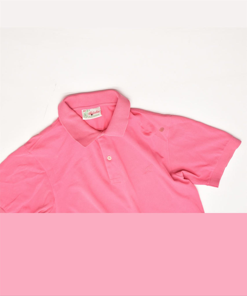 AUSTRALIAN L'ALPINA Mens Polo Shirt IT 44 XS Pink Cotton | Vintage | Thrift | Second-Hand | Used Clothing | Messina Hembry 