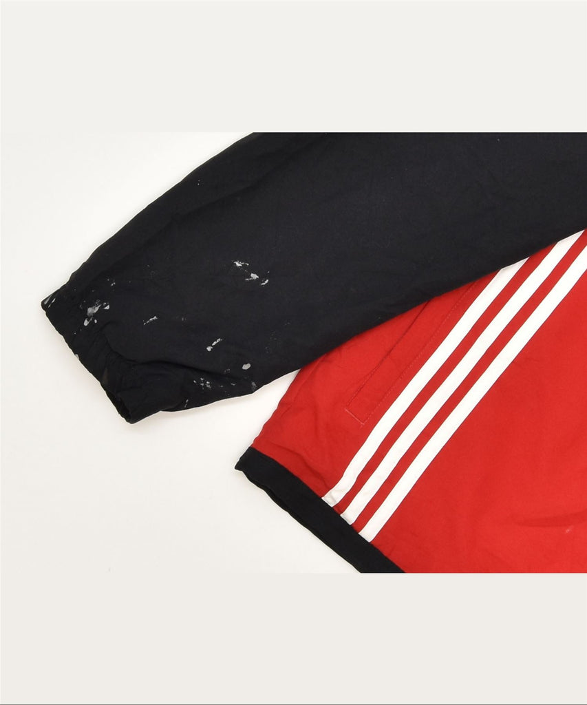 ADIDAS Mens Tracksuit Top Jacket UK 36/38 Small Red Polyester Sports | Vintage | Thrift | Second-Hand | Used Clothing | Messina Hembry 