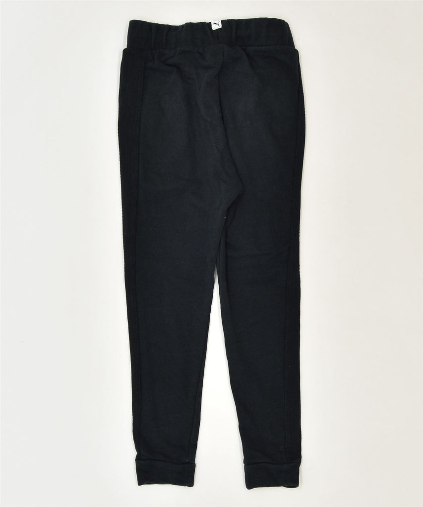 PUMA Girls Tracksuit Trousers 9-10 Years Black Sports | Vintage | Thrift | Second-Hand | Used Clothing | Messina Hembry 