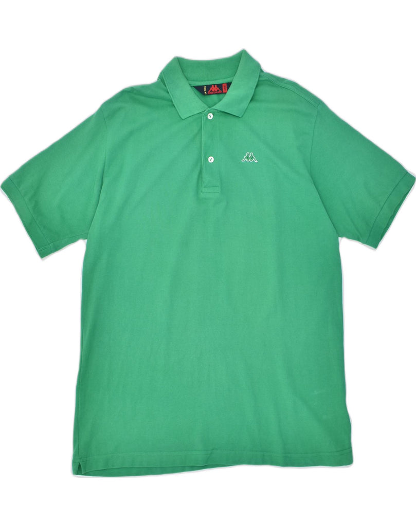 KAPPA Mens Polo Shirt Large Green | Vintage | Thrift | Second-Hand | Used Clothing | Messina Hembry 