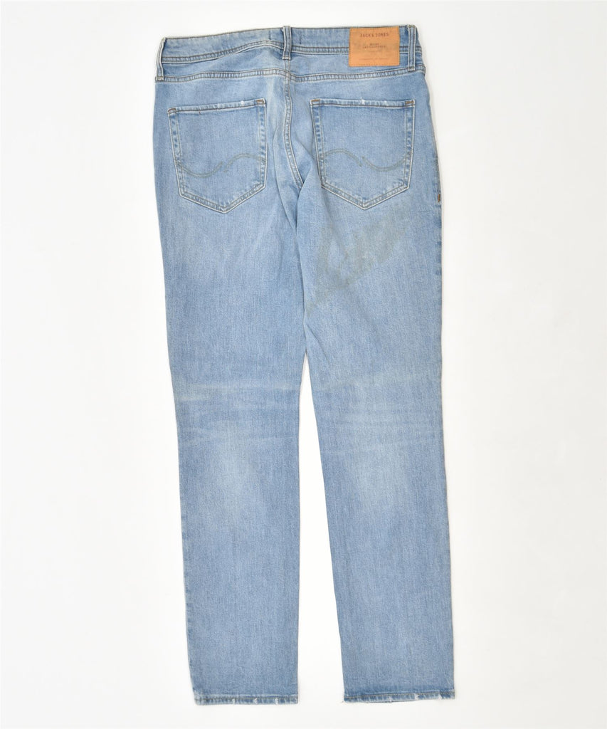 JACK & JONES Mens Tim Slim Jeans W31 L32 Blue Cotton | Vintage | Thrift | Second-Hand | Used Clothing | Messina Hembry 