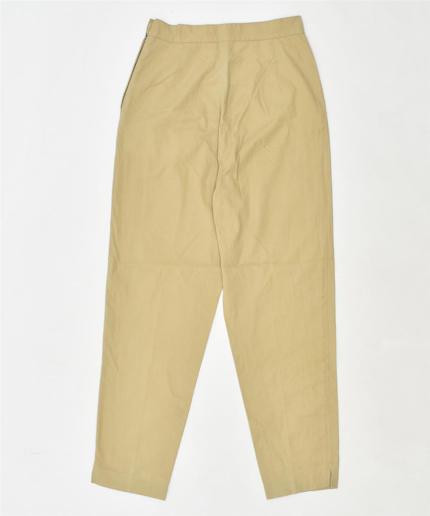 NAZARENO GABRIELLI Womens Slim Chino Trousers W26 L28 Beige Vintage | Vintage | Thrift | Second-Hand | Used Clothing | Messina Hembry 