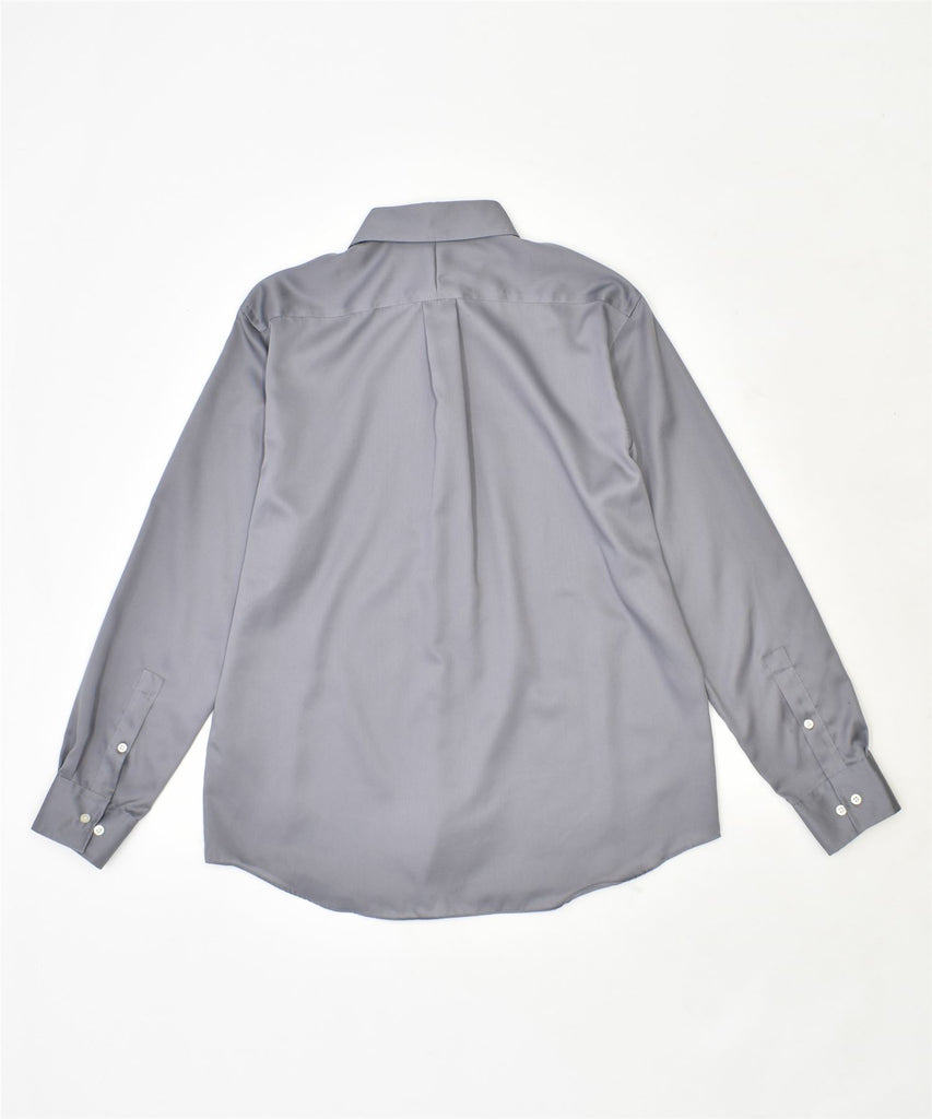 MICHAEL KORS Mens Shirt Size 16 1/2 Large Grey | Vintage | Thrift | Second-Hand | Used Clothing | Messina Hembry 