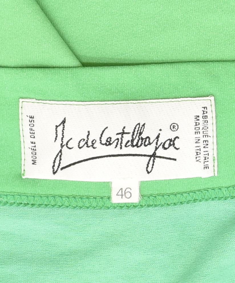 JC DE CASTELBAJAC Womens Mini Skirt IT 46 Large W34 Green | Vintage | Thrift | Second-Hand | Used Clothing | Messina Hembry 