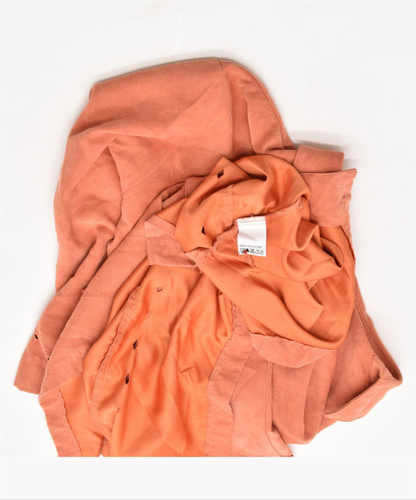 BEXLEYS Womens 3/4 Sleeve Shirt Blouse IT 46 Large Orange Polyester Vintage | Vintage | Thrift | Second-Hand | Used Clothing | Messina Hembry 