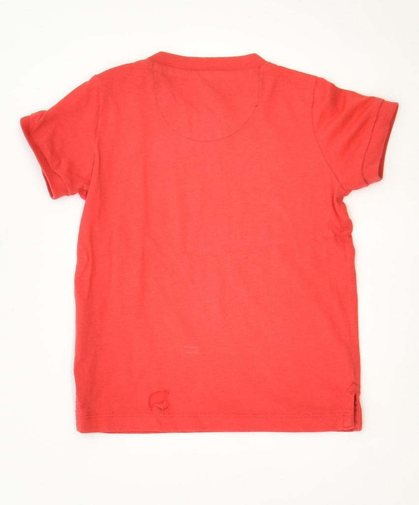 CHAMPION Boys Graphic T-Shirt Top 9-12 Months Red Cotton | Vintage | Thrift | Second-Hand | Used Clothing | Messina Hembry 