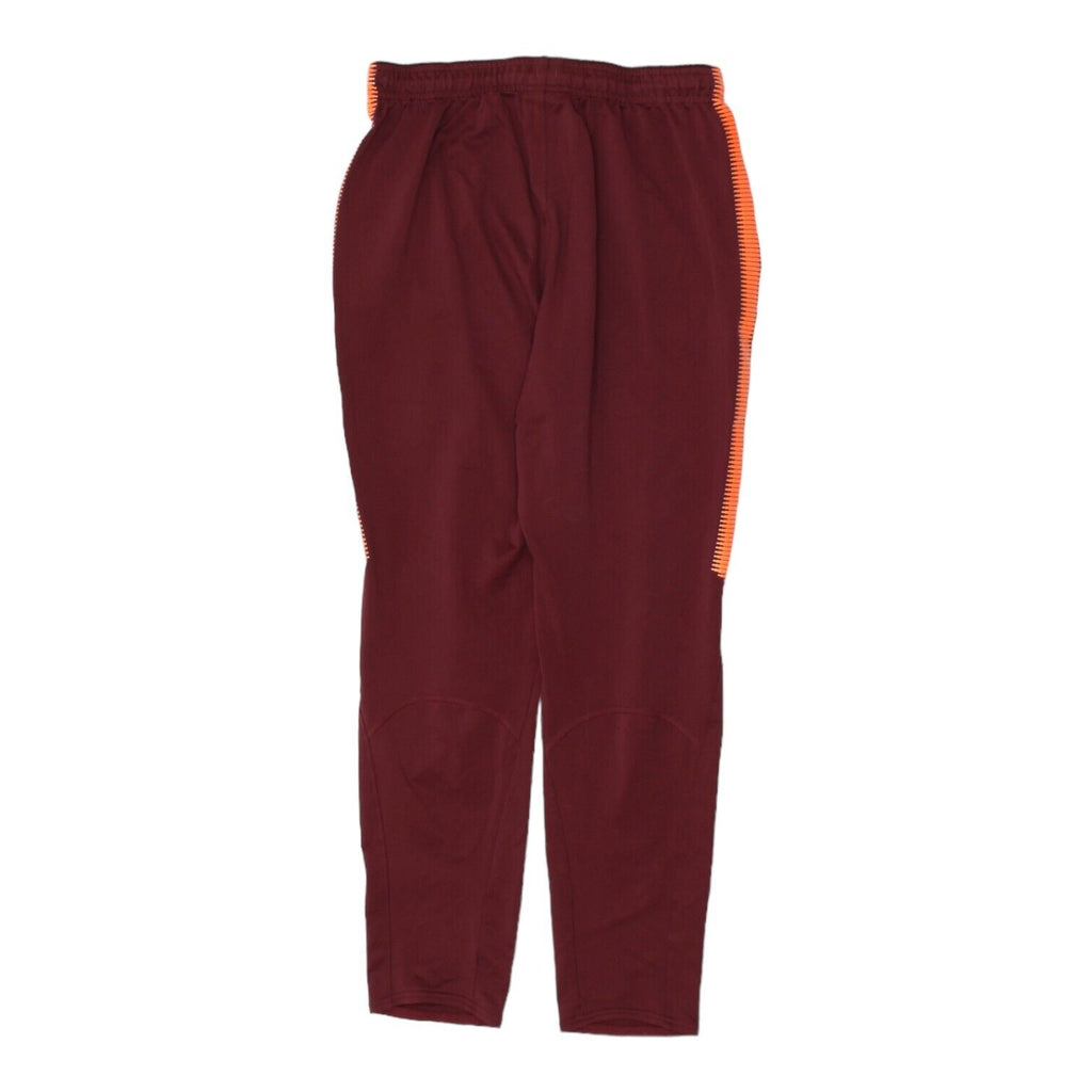 FC Barcelona Nike Boys Burgundy Tracksuit Bottoms | Football Kids Track Pants | Vintage Messina Hembry | Thrift | Second-Hand Messina Hembry | Used Clothing | Messina Hembry 