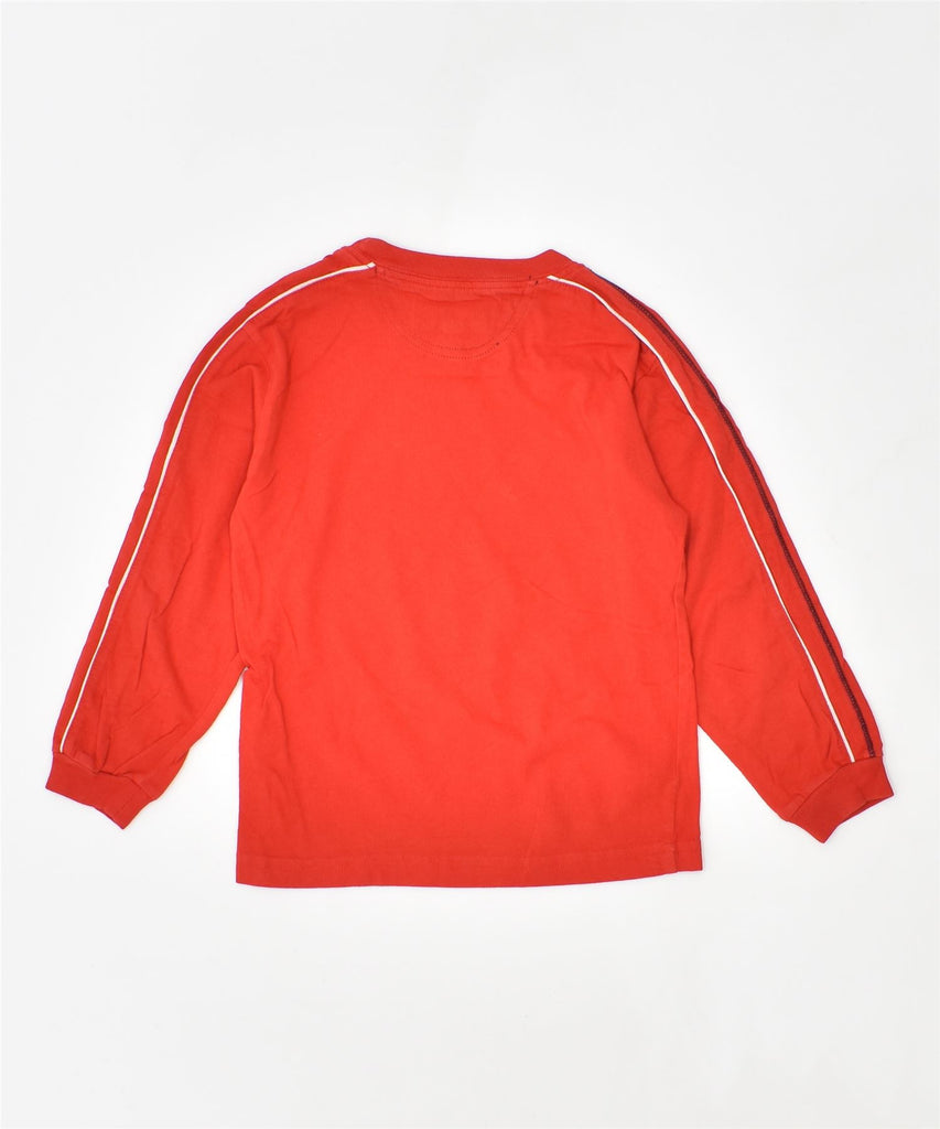 CHAMPION Boys Graphic Top Long Sleeve 5-6 Years XS Red Cotton | Vintage | Thrift | Second-Hand | Used Clothing | Messina Hembry 