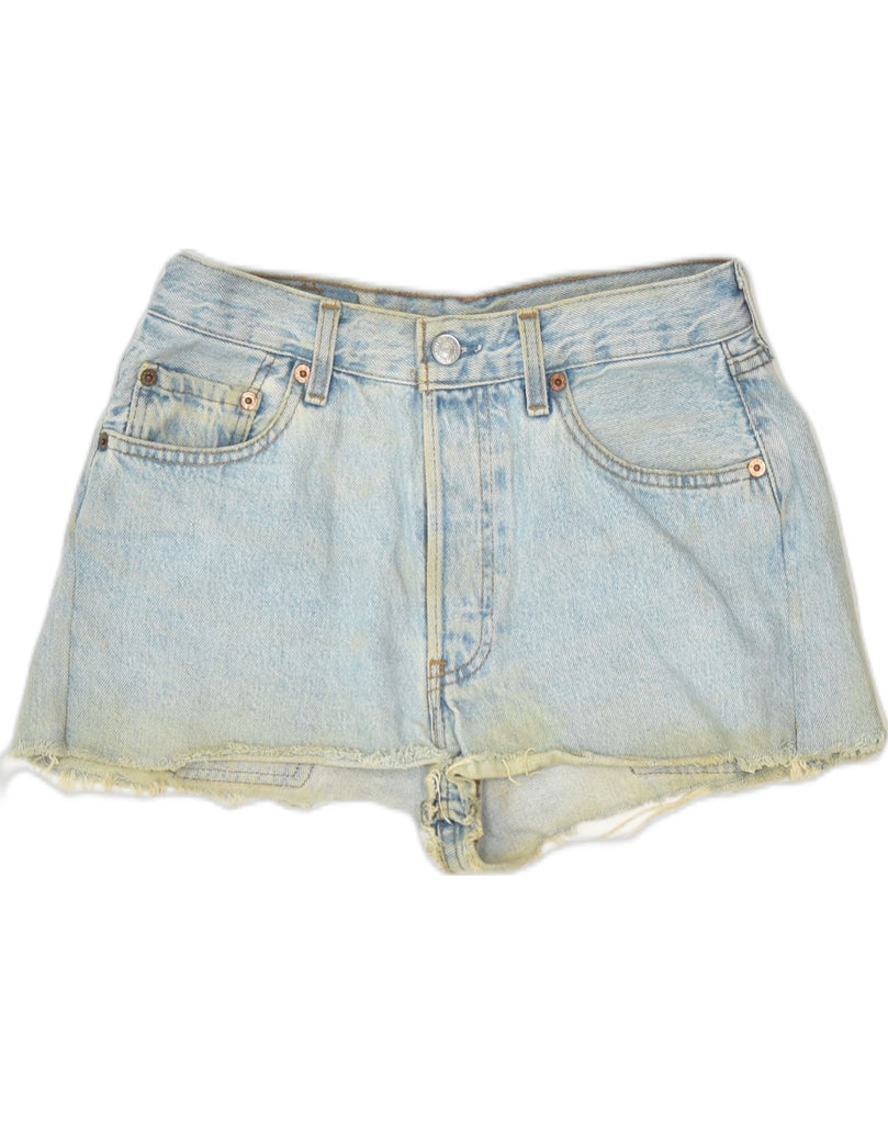 LEVI'S Womens 501 Denim Hot Pants W30 Medium Blue | Vintage | Thrift | Second-Hand | Used Clothing | Messina Hembry 