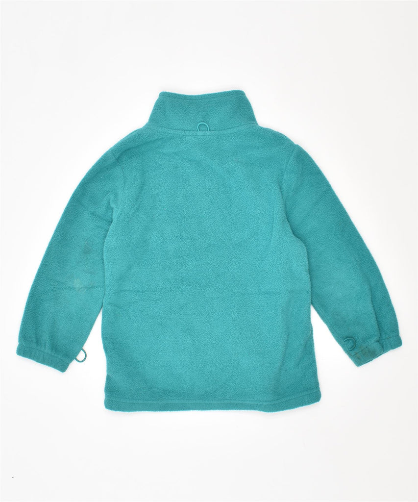 MOUNTAIN WAREHOUSE Boys Fleece Jacket 3-6 Months Turquoise Polyester | Vintage | Thrift | Second-Hand | Used Clothing | Messina Hembry 