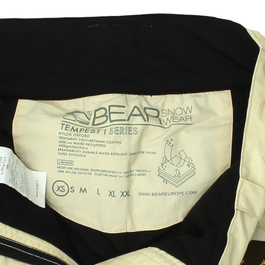 Bear Tempest Series Mens Off White Ski Trousers | Winter Sports Snow Pants VTG | Vintage Messina Hembry | Thrift | Second-Hand Messina Hembry | Used Clothing | Messina Hembry 