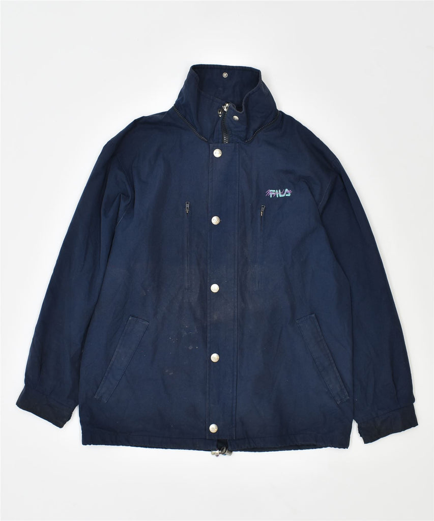 FILA Boys Windbreaker Jacket 13-14 Years Blue Polyester | Vintage | Thrift | Second-Hand | Used Clothing | Messina Hembry 