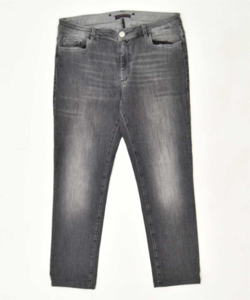 TRUSSARDI Womens Slim Jeans W36 L27 Grey | Vintage | Thrift | Second-Hand | Used Clothing | Messina Hembry 