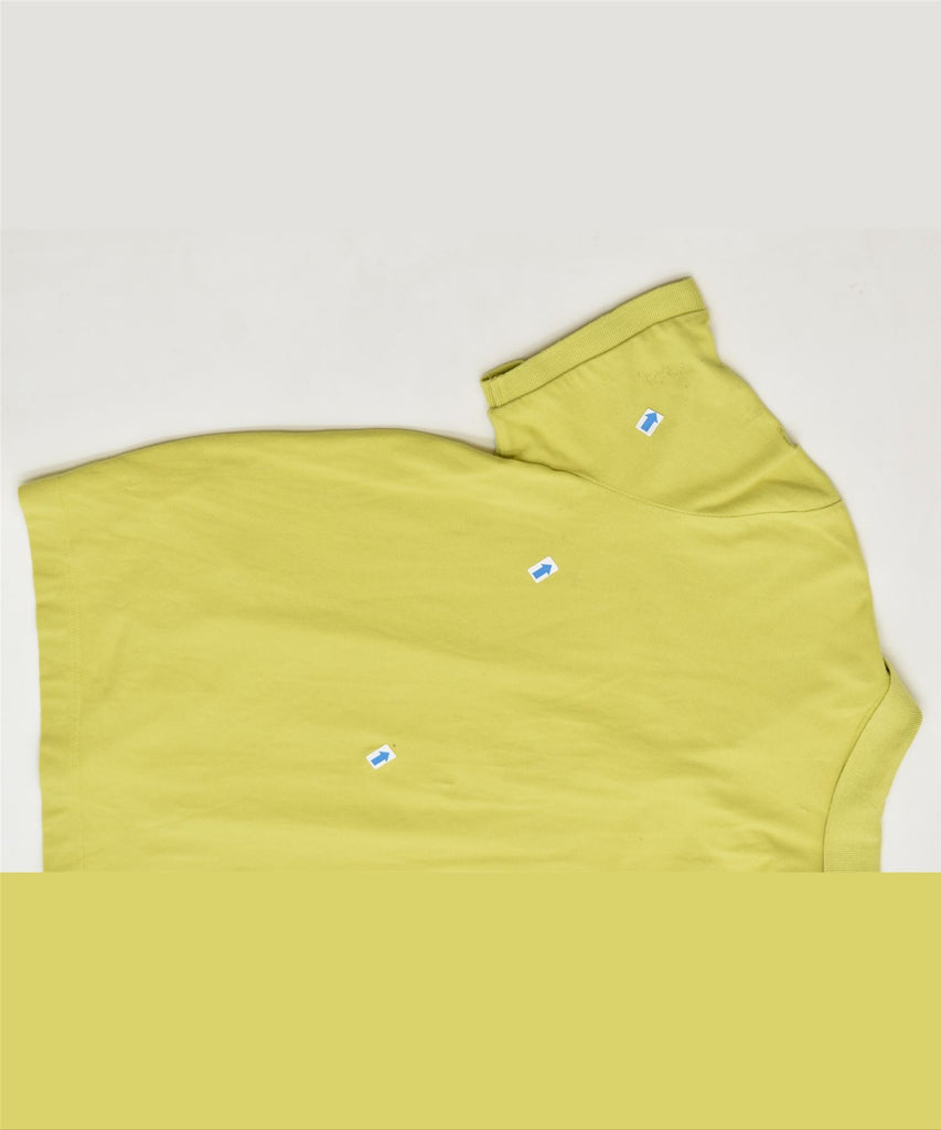 KAPPA Mens Polo Shirt Medium Yellow Cotton | Vintage | Thrift | Second-Hand | Used Clothing | Messina Hembry 