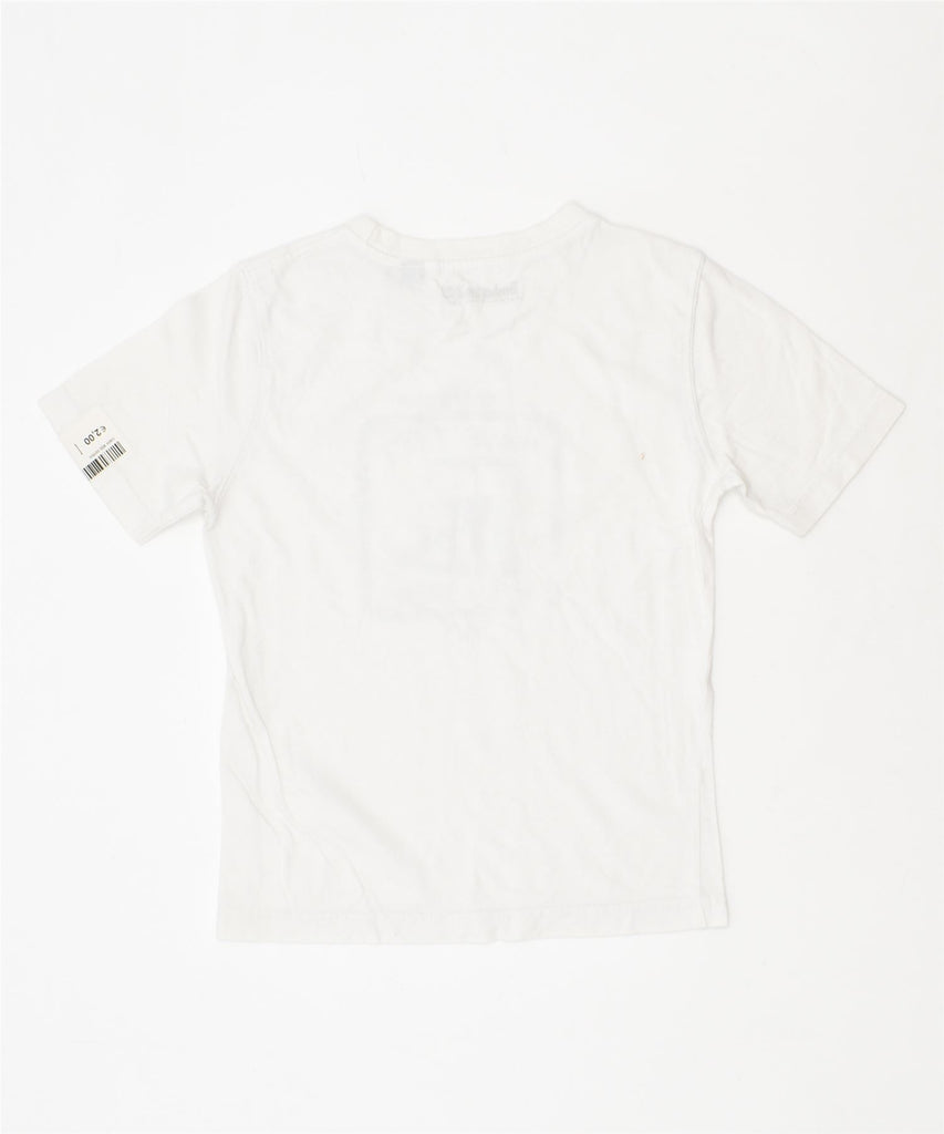 TIMBERLAND Boys Graphic T-Shirt Top 5-6 Years White | Vintage | Thrift | Second-Hand | Used Clothing | Messina Hembry 