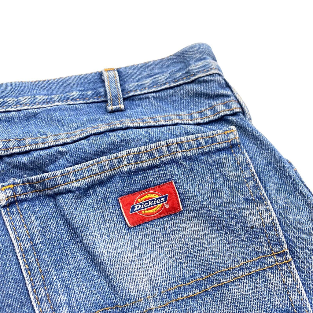 Dickies Straight Leg Jeans | Vintage 90s Designer Denim Workwear Trousers Blue | Vintage Messina Hembry | Thrift | Second-Hand Messina Hembry | Used Clothing | Messina Hembry 