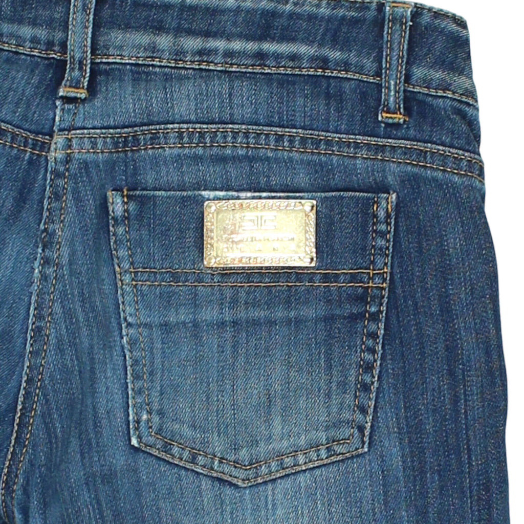 Elisabetta Franchi Celyn B Womens Low Rise Skinny Blue Jeans | Vintage Designer | Vintage Messina Hembry | Thrift | Second-Hand Messina Hembry | Used Clothing | Messina Hembry 