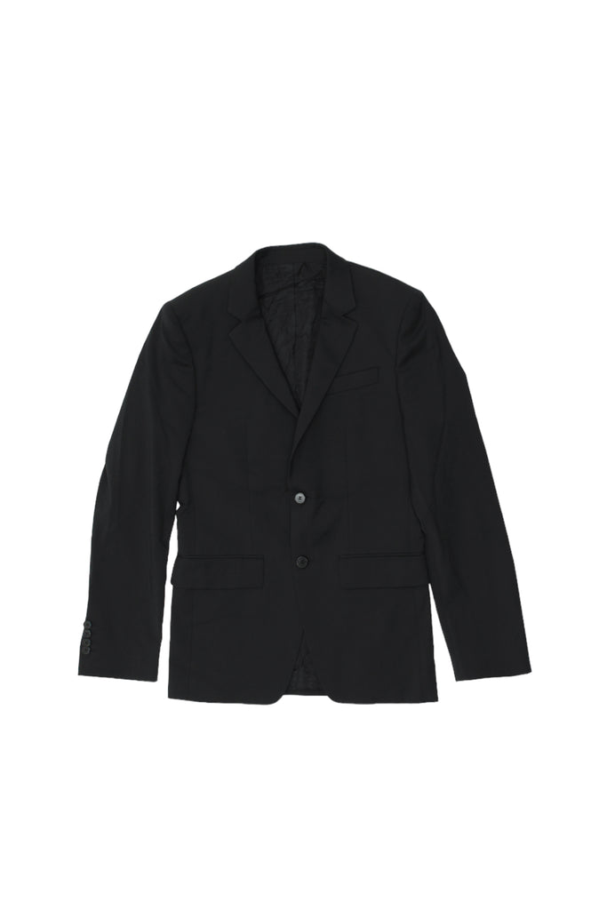 Givenchy Uniformes Women's Blazer Jacket | Vintage High End Designer Black Suit | Vintage Messina Hembry | Thrift | Second-Hand Messina Hembry | Used Clothing | Messina Hembry 