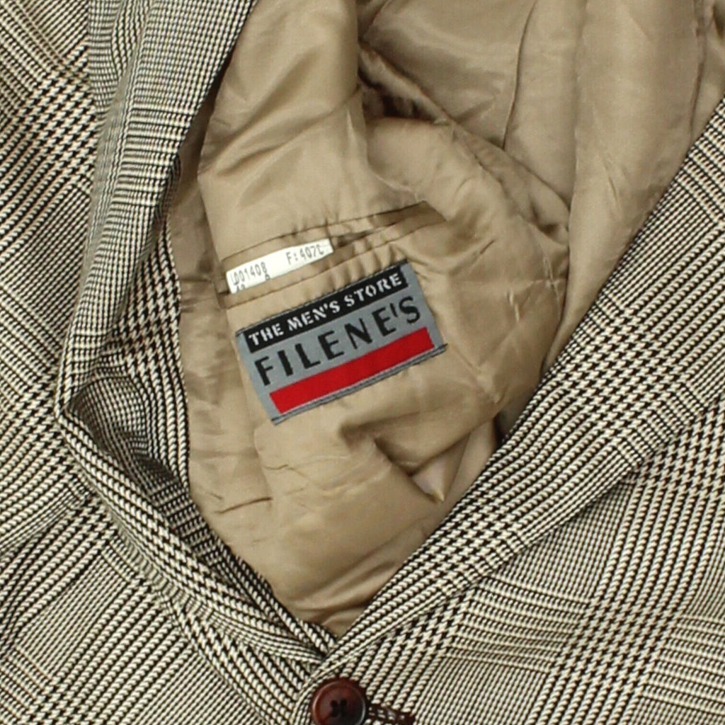 Chaps Ralph Lauren Grey Filene's Blazer Jacket | Vintage High End Designer VTG | Vintage Messina Hembry | Thrift | Second-Hand Messina Hembry | Used Clothing | Messina Hembry 