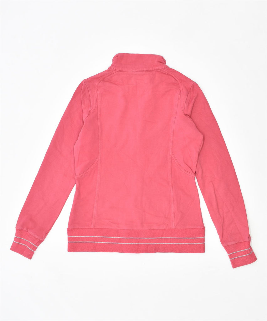 CHAMPION Womens Tracksuit Top Jacket UK 8 Small Pink Cotton | Vintage | Thrift | Second-Hand | Used Clothing | Messina Hembry 