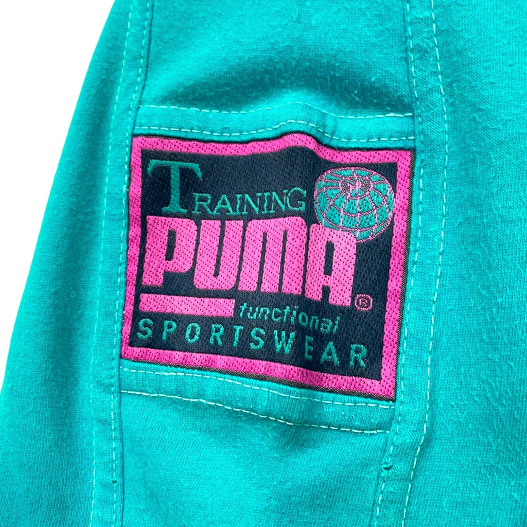 Puma Sportswear Training GSV Rottenburg Pocket Polo Shirt | Vintage 90s Blue VTG | Vintage Messina Hembry | Thrift | Second-Hand Messina Hembry | Used Clothing | Messina Hembry 