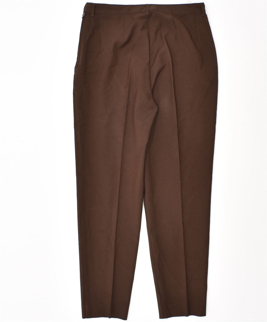 UNITED COLORS OF BENETTON Womens Slim Chino Trousers W32 L28 Brown | Vintage | Thrift | Second-Hand | Used Clothing | Messina Hembry 