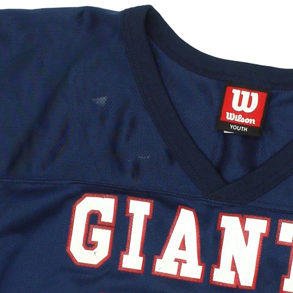 New York Giants Grove 33 Wilson Youth Jersey | Vintage American Football Sports | Vintage Messina Hembry | Thrift | Second-Hand Messina Hembry | Used Clothing | Messina Hembry 