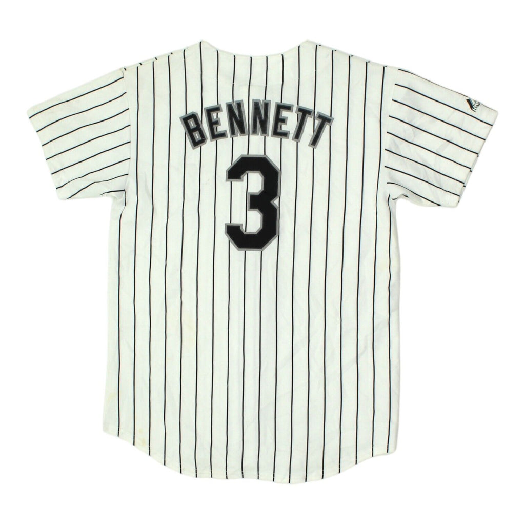 Chicago Kids White Sox Bennett Sousa Majestic Jersey | MLB Baseball Sportswear | Vintage Messina Hembry | Thrift | Second-Hand Messina Hembry | Used Clothing | Messina Hembry 